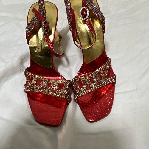 Women red beaded - women’s,