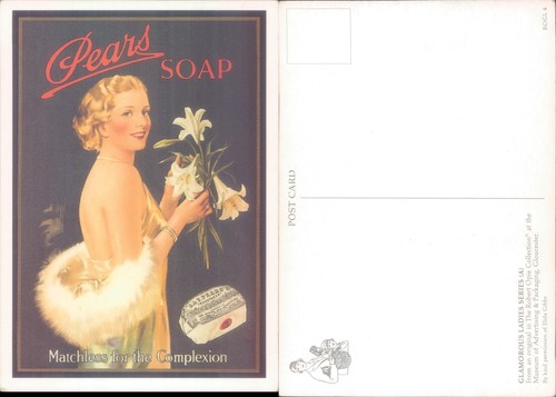 Pears soap advertisement - soap,