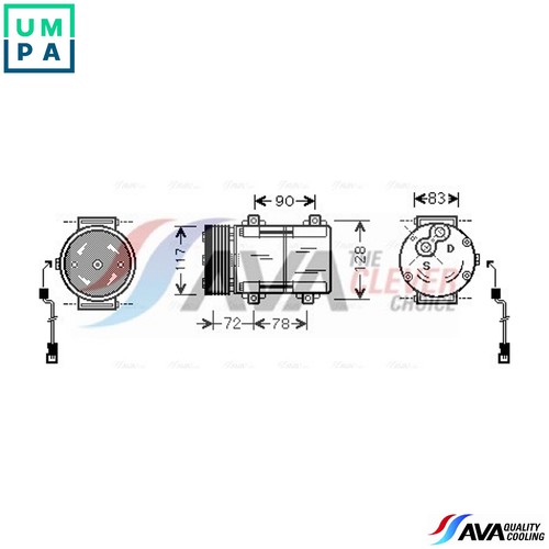 Compressor air conditioning - compressor,