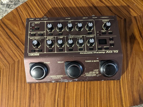 Boss acoustic preamp - boss,