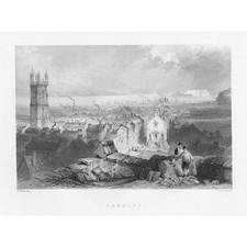 CARDIFF View of the City -