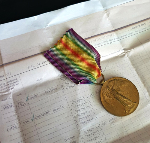 Ww1 british victory medal - victory, to