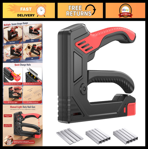 Light duty manual staple gun - duty,