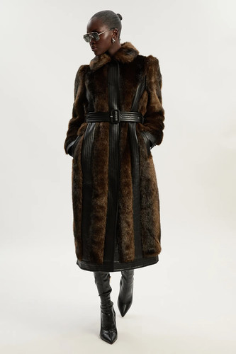 Karen millen faux fur - fur, coat