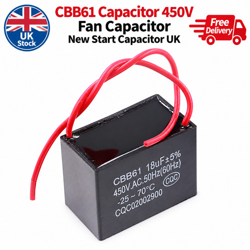Cbb61 capacitor 450v fan - capacitor,