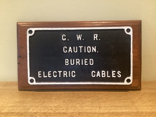 Railway plate r - railway, great