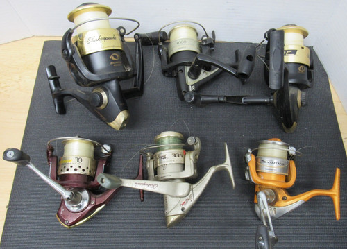 Mixed lot used fishing - 6,