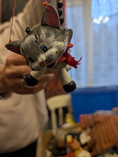 Pelham cat marionette - cat,