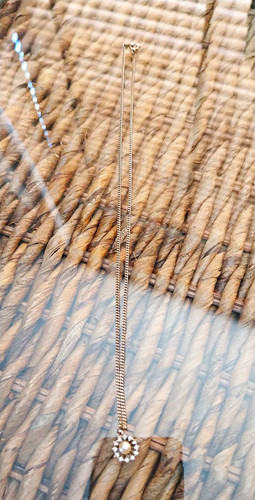 Ladies silver tone cable chain - ladies,