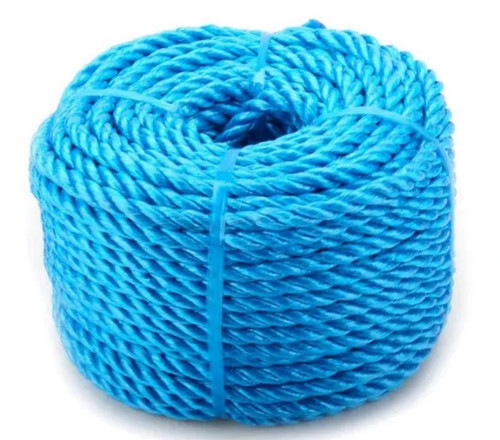 Blue rope polypropylene 6mm - blue, x