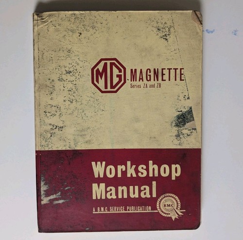 Magnette workshop manual - mg,