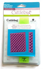Cuttlebug 'Palm Leaves' or 'Stylized Flowers' embossing folders