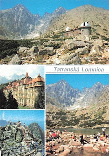 Old postcard high tatras - old,