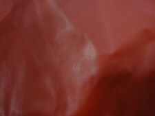 Scarlet red smooth faux leather/leatherette 0.9mm 4" x 14.5"   ZM038