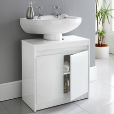 White High Gloss Bathroom