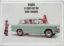 1966 Ford Anglia (105E) brochure including Anglia Super & Estate Car