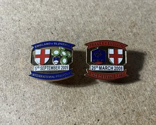 ENGLAND FOOTBALL ENAMEL BADGES