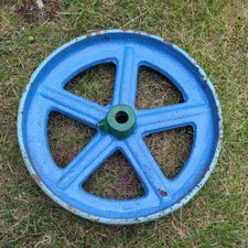 Antique Cast Iron Wheel 12"