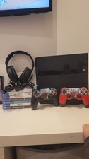 Sony Ps4 Console Bundle With 10 Games ( 1 TB ) With All Cables ( Please Read )