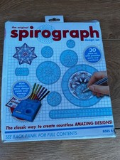 Vintage Spirograph Set Missing One Gear
