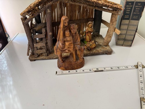 Antique made italy nativity - in,