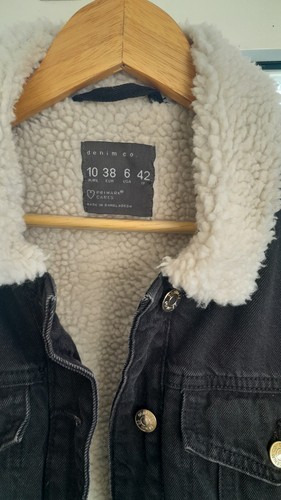 Denim black sherpa - denim,