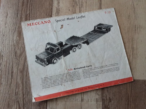 Meccano special model leaflet - special,