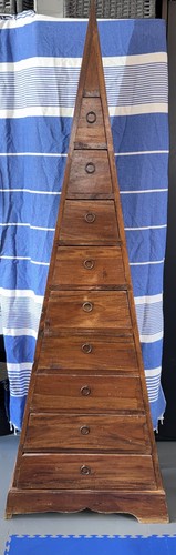 Vintage pyramid shaped chest - vintage,