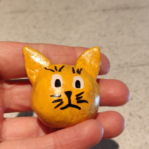 Moody yellow ginger kitty - , cat