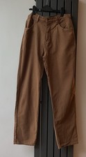 Men’s Nickleby Brown Moleskin Jeans Trousers Waist 34” R Length 32”