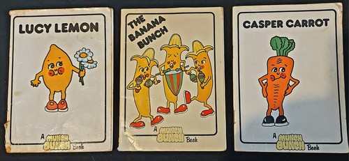 Vintage munch bunch books - 3x,