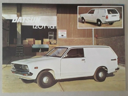 Datsun sunny 120y van - 120y, leaflet