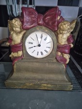 Peace of Heaven Endless Love Cherub Mantle Clock