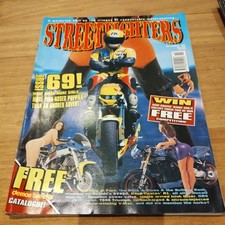STREETFIGHTERS custom motorcycle magazine November 1999 bandit gsxr vmax sv650