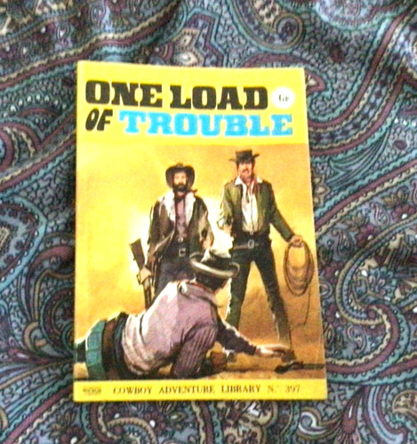 Vintage cowboy library one - library,