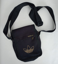 Adidas  Unisex Adicolor Festival / travel Bag cross body Black / gold