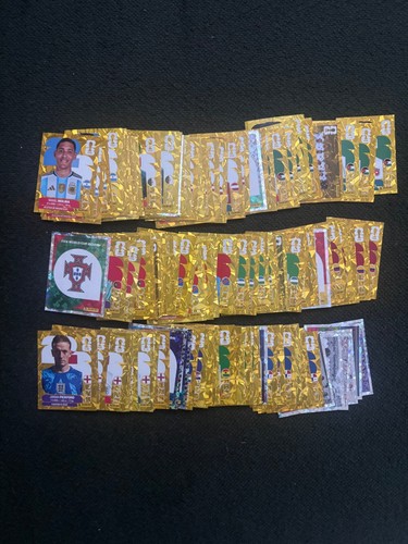 Fifa gold crumple stickers - gold,