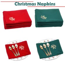 Luxury Napkins Serviettes Red