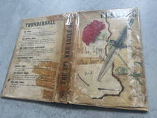 SPY WHO LOVED ME First 1st EDITION Original DJ CAPE 1964 Ian Fleming James Bond