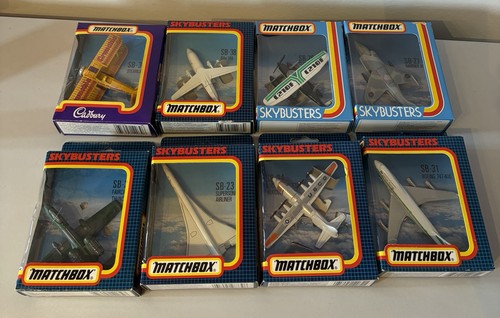 Matchbox skybusters boxed - x8,