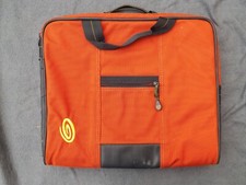 TIMBUK2 Padded 15-16"  Laptop Tablet Bag Case Red With Grey Cord Interior