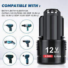 4.0Ah 10.8V / 12V Li-Ion