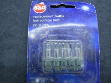 B and Q Christmas bulbs  2v