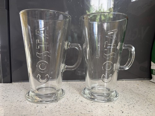 Costa coffee tall glasses - coffee,