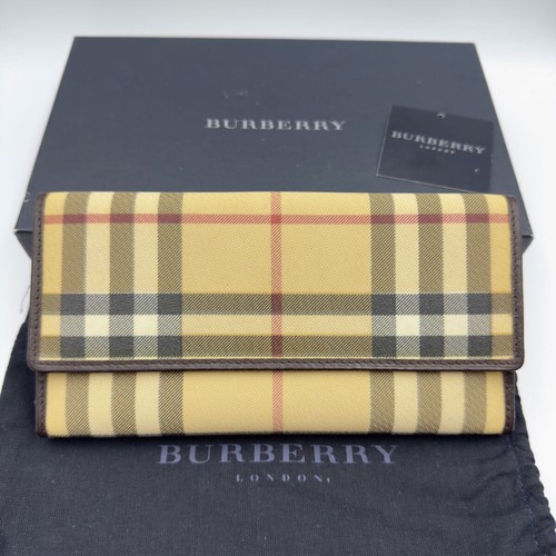 Burberry long wallet dark - long,
