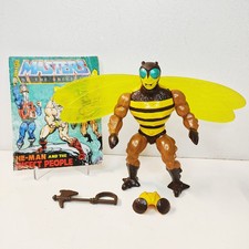Buzz Off He-Man Masters Of The Universe MOTU Vintage Action Figure Complete Toy