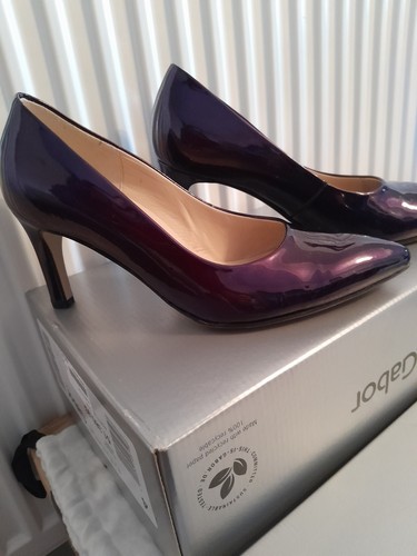Gabor purple patent leather - gabor,