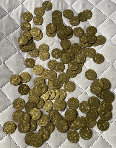 Antique job lot 127 brass - brass, in