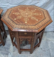 ANTIQUE ANGLO  INDIAN  CARVED