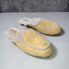 UGG Lane Slippers Suede Slip On Lined Size Uk 5 US 7 New Read Description